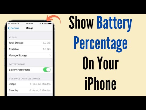 How To Show Battery Percentage On Your iPhone
