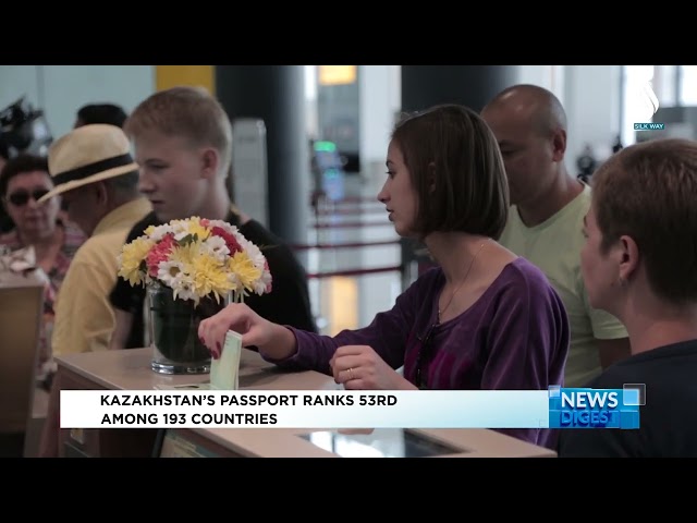 Kazakh passport ranks 53rd among 193 countries