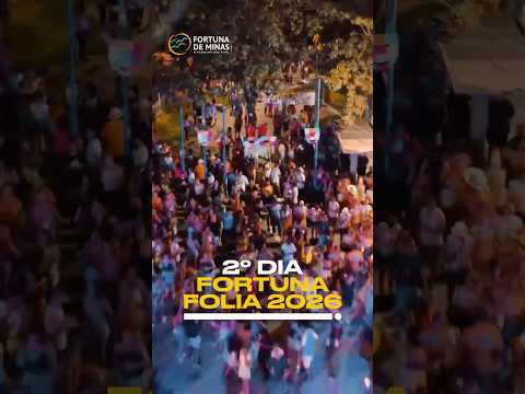 2º Dia - Fortuna Folia 2026 | Prefeitura de Fortuna de Minas