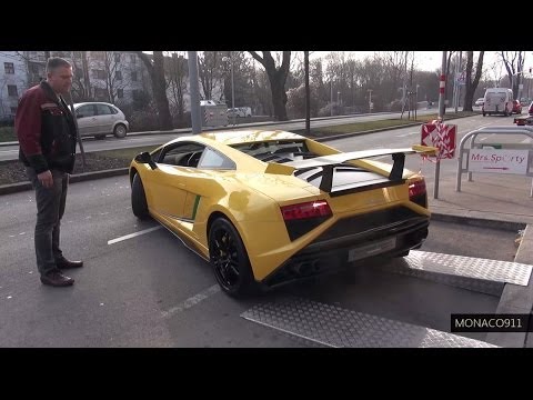 NEW 2014 Lamborghini Squadra Corse - Start-Up, Revving Sounds & Driving