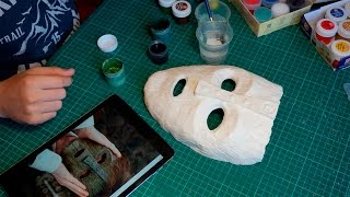 КАК СДЕЛАТЬ МАСКУ ЛОКИ ИЗ ФИЛЬМА