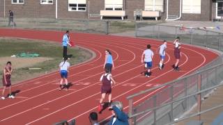 preview picture of video '2013.04.04 Girard Jr High Track 7th Gr Boys 4X100m'