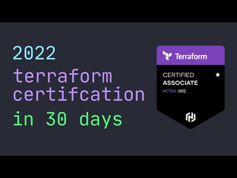 How to Pass the Hashicorp Certified: Terraform Associate Exam (2022)