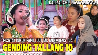 Download lagu TALLANG 10 TERSEDIH RUKUN FAMILI || SINDEN UUT SALINDY (KALISALAM - PROBOLINGGO) PART 1 mp3