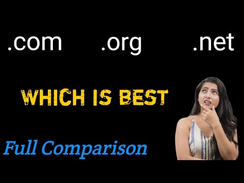 .com vs .net | .com vs .org | dot com vs dot net | dot org vs dot com | GoDaddy buy domains #godaddy