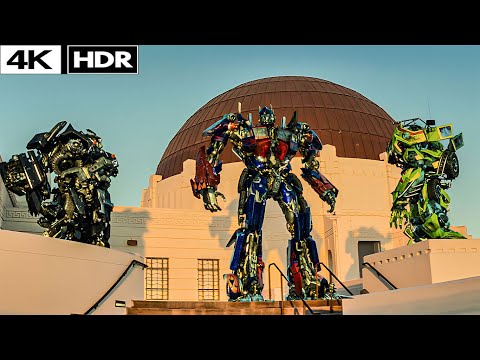 Transformers (2007) - Autobots Roll Out Scene 4k HDR