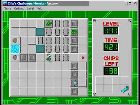 CCLP2 level 111 solution - 375 seconds