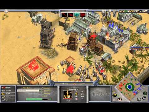 TheMista (Zeus) vs HellsRavage  (Isis) Game 2 - Age of Mythology The Titans