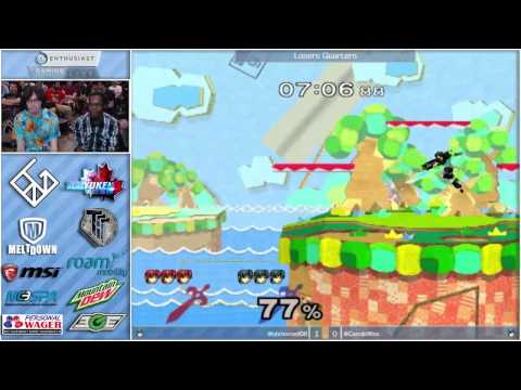Shroomed (Sheik) vs EMG | Weon-X (Fox) - EGL - SSBM Losers Quarters