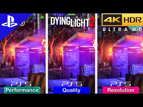 Dying Light 2 Stay Human: PS5 Performance, Quality, Resolution Comparison | Graphics Modes Test