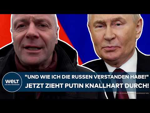 UKRAINE-KRIEG: "Und wie ich die Russen verstanden habe!" Jetzt zieht Wladimir Putin knallhart durch!