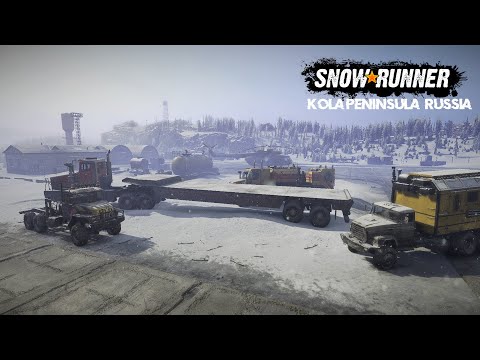 SnowRunner Kola Peninsula Russian Federation Playthrough Part 29