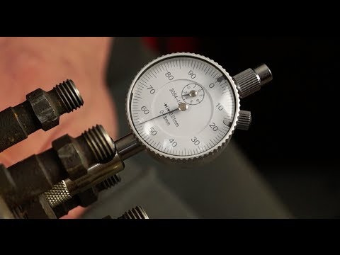 Einstellen des Land Rover Bosch VE FIPE mit einer Messuhr