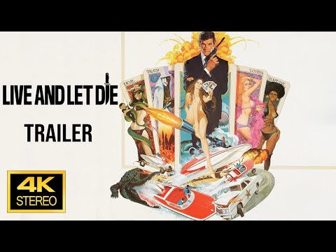 afbeelding James Bond 007 Live and Let Die 1973 Trailer 4K
