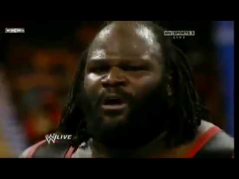 WWE Raw 12.12.11 Masked Kane powraca i atakuje Johna Cene