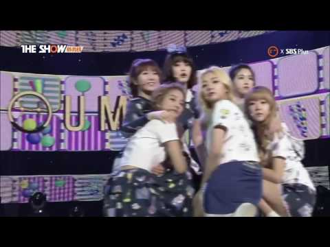 [CHI] 150428 T ARA Jiyeon @ SBS The Show News