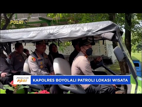 KAPOLRES BOYOLALI PATROLI LOKASI WISATA LIBUR PANJANG IDULADHA 2025
