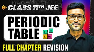 Periodic Table: COMPLETE Chapter in 1 Video | Quick Revision | Class 11 Arjuna JEE