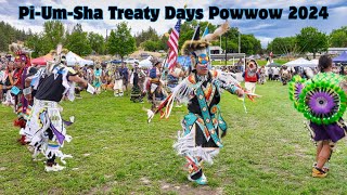 Pi-Um-Sha Treaty Days Powwow 2024 | Stunning Dances & Regalia