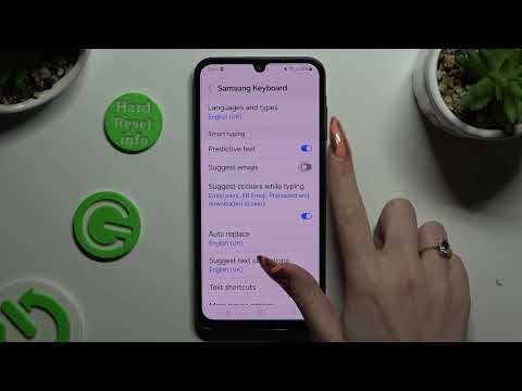 How to Enter Text Correction Options on SAMSUNG Galaxy A05s?