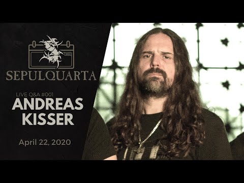 SepulQUARTA - LIVE Q&A with Andreas Kisser (April 22, 2020 | Sepultura #001)