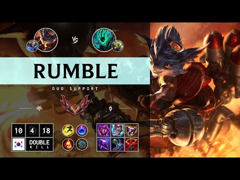 Rumble Support vs Thresh - KR Grandmaster Patch 14.12