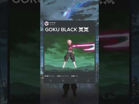 Even Goku Black Was Surprised ☠️☠️ #dbs#dbz #dragonballsuper #animieedit #gokublack #vegeta #shorts