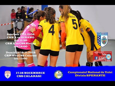 Campionatul National Sperante 2018/2019 - CSM Bucuresti vs.CSS Calarasi (3:0) T2