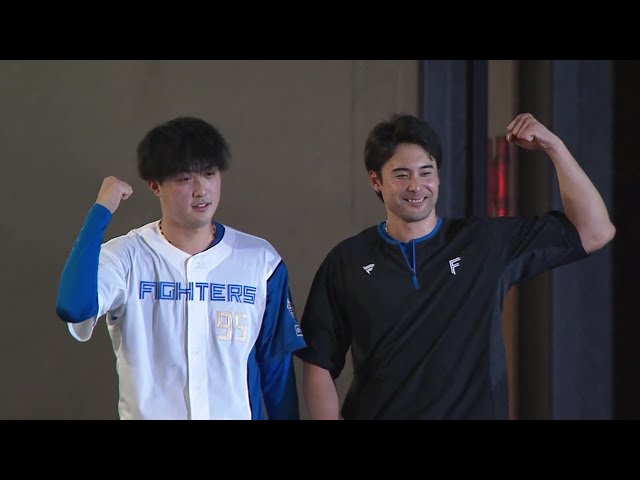 ファイターズ・上原健太投手・柳川大晟投手ヒーローインタビュー 8月20日 北海道日本ハムファイターズ 対 オリックス・バファローズ