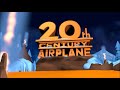 20th Century Airplane Logo Ice Age 3 Style