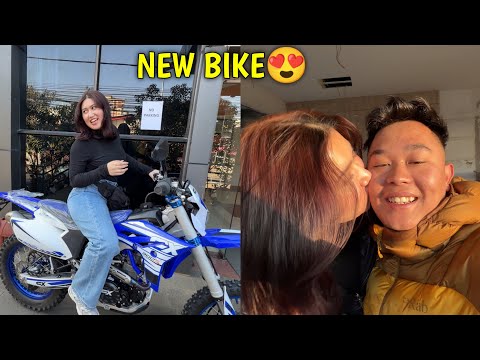ALISHA KO LAGI NEW BIKE BUY GARNA JADA YESTO BHAYO🤣 / DIRTBIKE / @rajkumarthapamagar32 