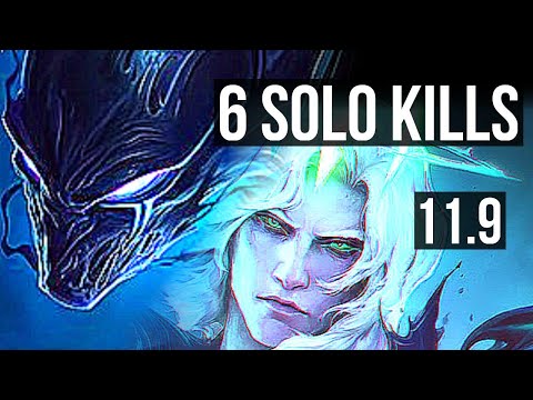 NOCTURNE vs VIEGO (MID) | 6 solo kills, 1.3M mastery, Legendary, 400+ games | KR Diamond | v11.9