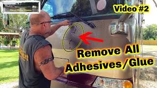 How To Remove ANY Glue or Adhesive even the Infamous 3M Clear Shield/Bra Car Truck RV