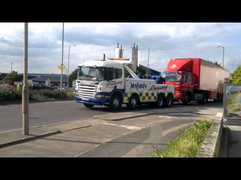 scania 8 legger recovery truck