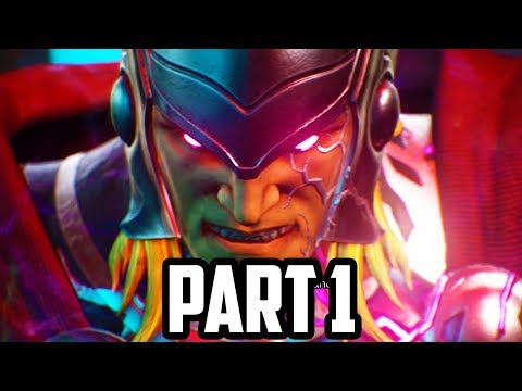 Marvel vs Capcom Infinite Gameplay Walkthrough Part 1 - STORY MODE CHAPTER 1! (PS4 PRO)