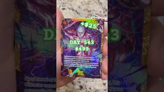A Pack A Day Keeps the Money Away Day 543 #daily #cards #packopening #shorts #onepiece #anime #tcg