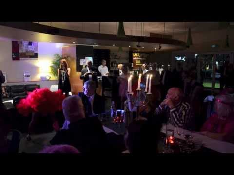 Great Gatsby Feather Fan Dance Show - Choreography by Burlesque Dolls!