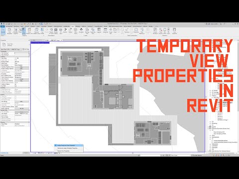 Temporary View Properties in Revit
