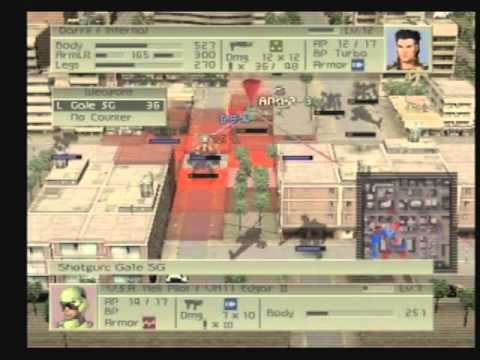 Front Mission 4 Walkthrough 35 - Mission 14 Governor's Manor Part 2