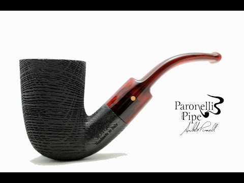 Pipa Paronelli Bog Oak 5000 anni curva fatta a mano - www.paronellipipe.com