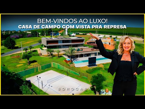 Casa à venda no Le Portier Nautic Residence com 5 suítes e acesso direto à represa
