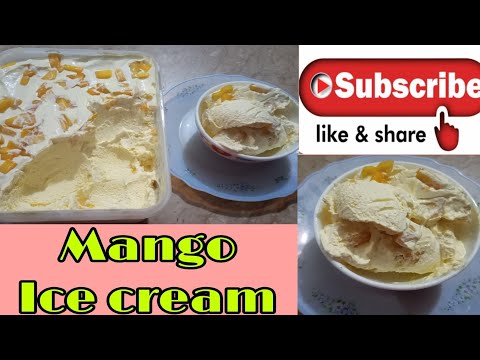 mango ice cream 🍨 . by chef Rukhsana in Urdu and Hindi 2024