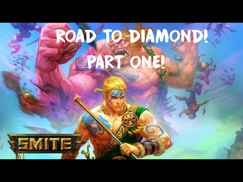 Smite: ROAD TO DIAMOND!! CU CHULAINN GAMEPLAY PART 1!! SUPER BROKEN GOD!!!!!
