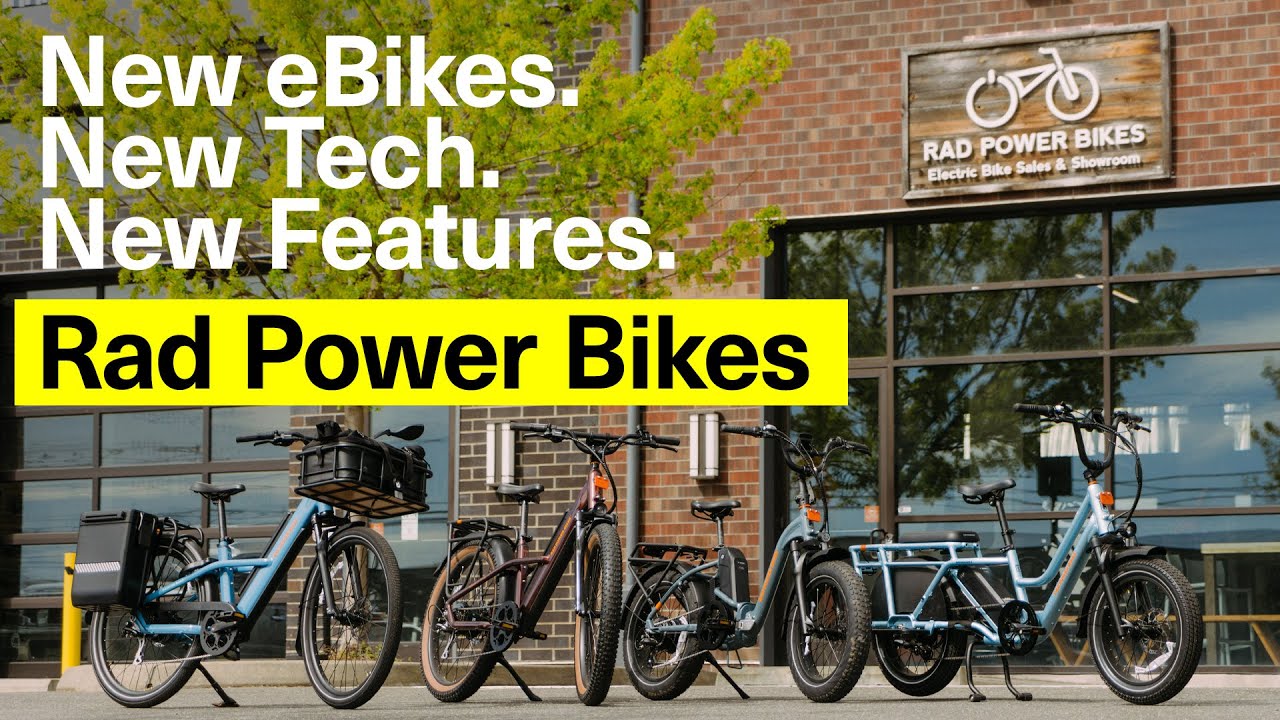 The newest ebikes from Rad Power Bikes | Meet the 2024 Collection #ebike #radpowerbikes