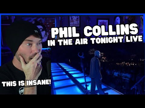 Metal Vocalist Reacts - Phil Collins - In The Air Tonight LIVE