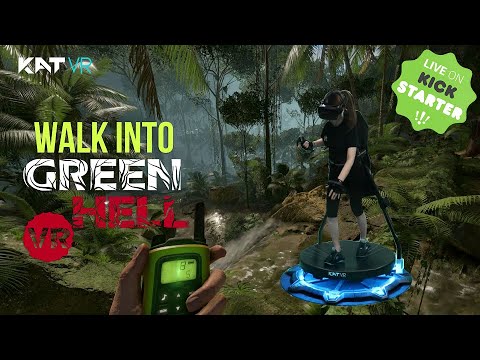 NEW KAT Walk C 2+ VR Treadmill: WALK Into Green Hell