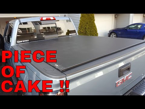 HOW TO Install Truxedo Low Pro QT Tonneau Cover on your GMC Sierra