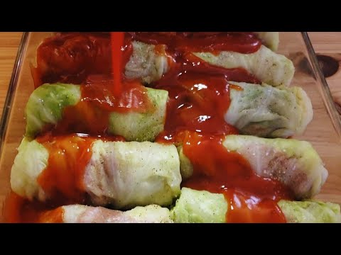 Easy Stuffed Cabbage Rolls Recipe | Cabbage Rolls |...