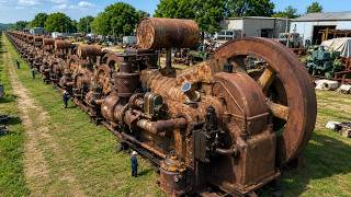 These 100-Year-Old Machines Still Run. Vintage Engines and Heavy Machinery Documentary