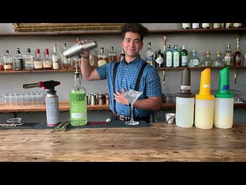 Rosemary Pear Martini